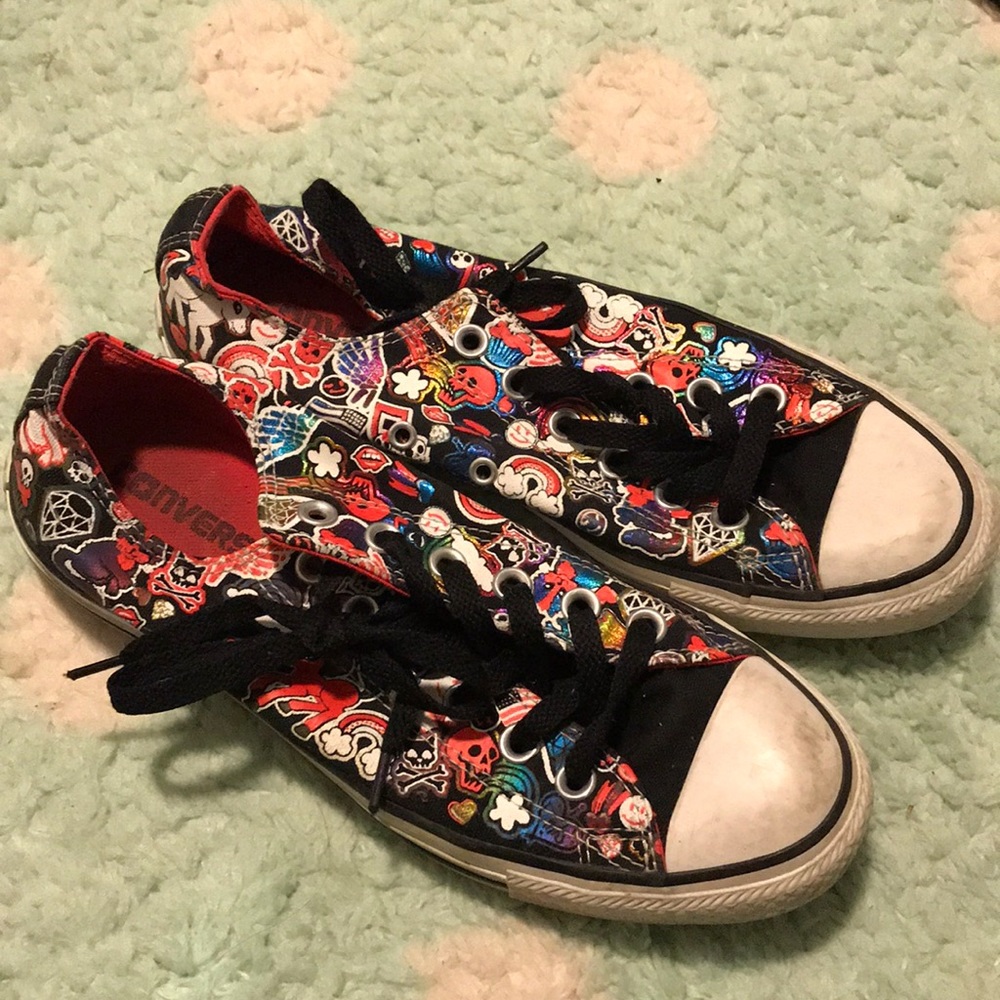 “Doodled” Converse Shoes